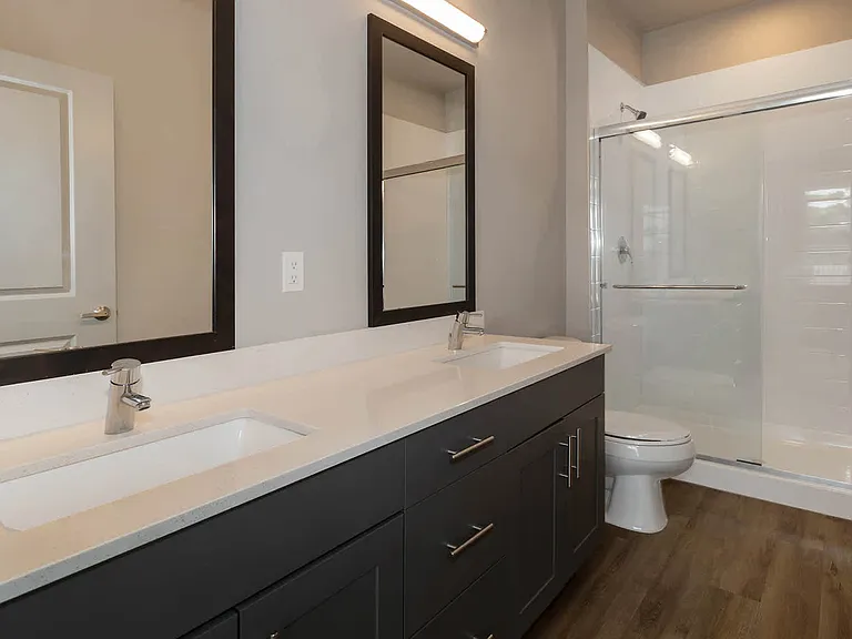 Bathroom with Double Vanity