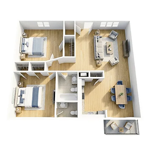 Floor plan 2/1.5