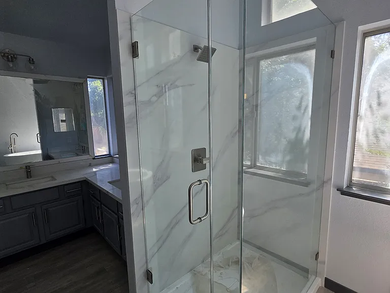 Newly remodeled Master Bathroom