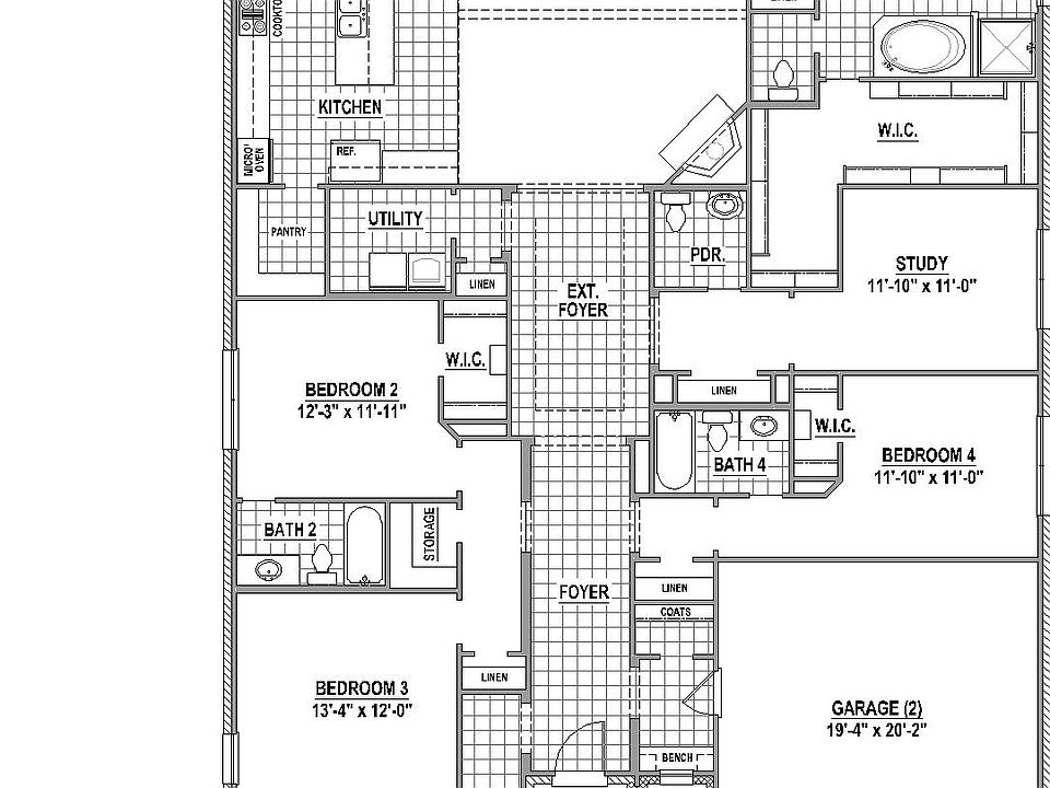 Plan 1631 1st Floor
