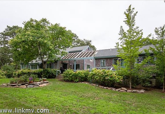 Rear of the house with expansive decking