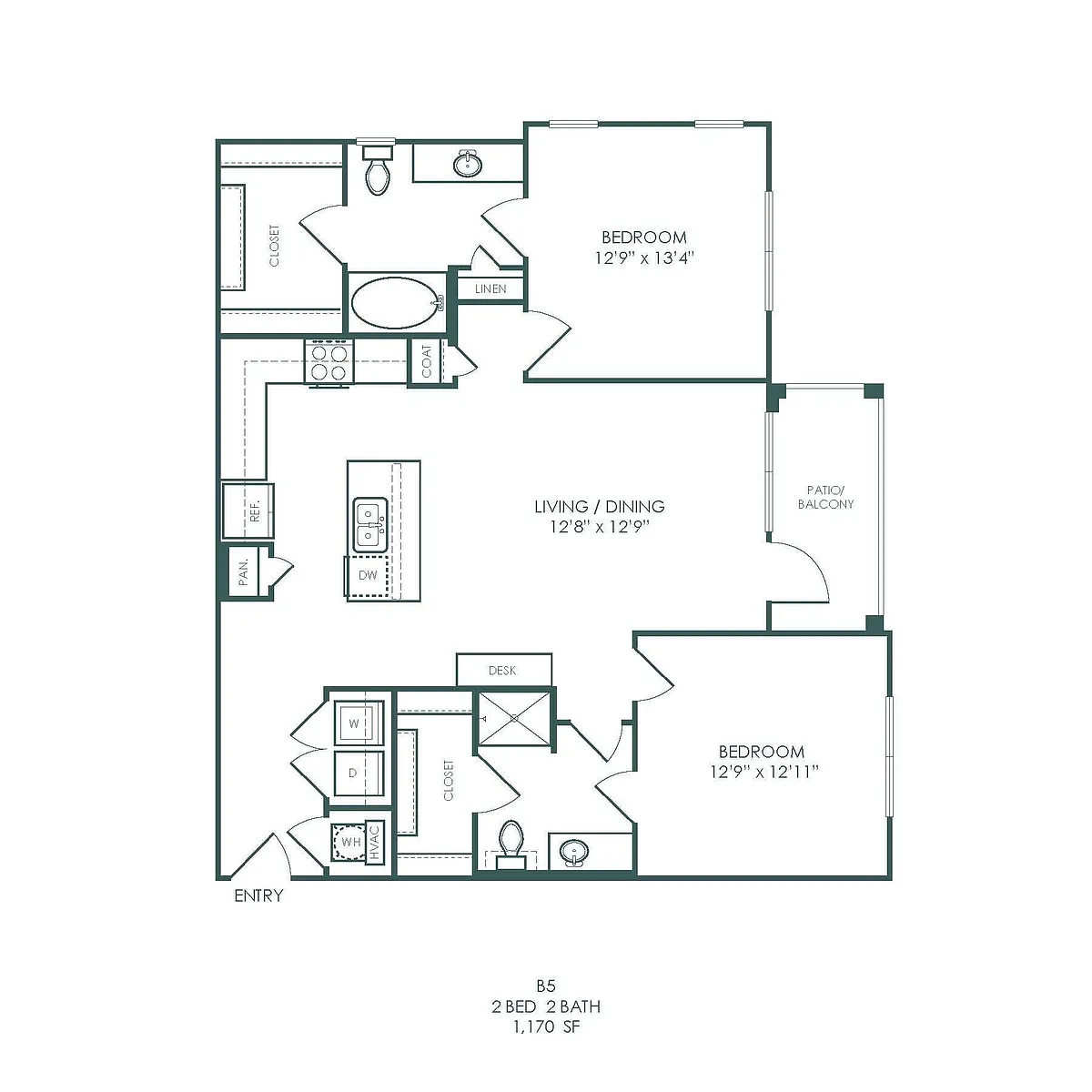 Floor plan B5- Attainable