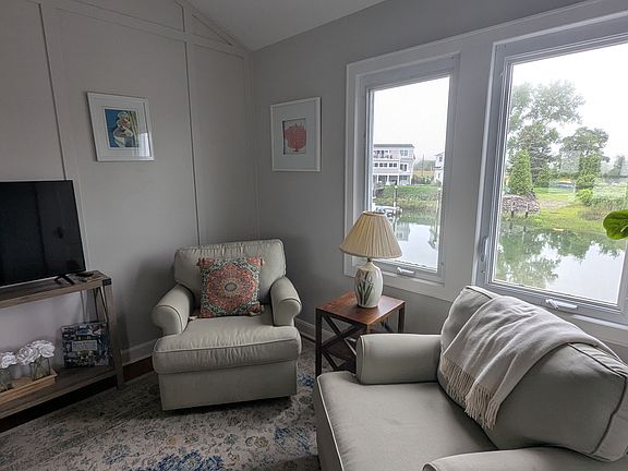 living room with a view