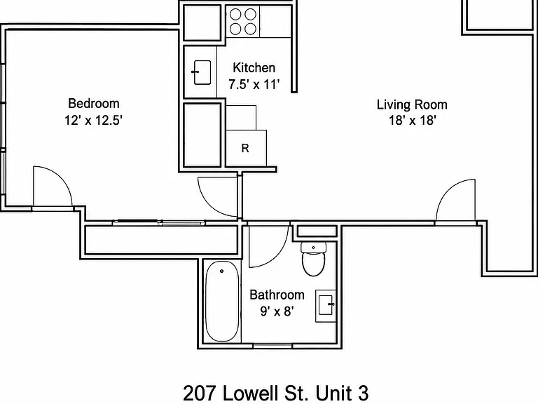 207 Lowell St #3 — Photo 8