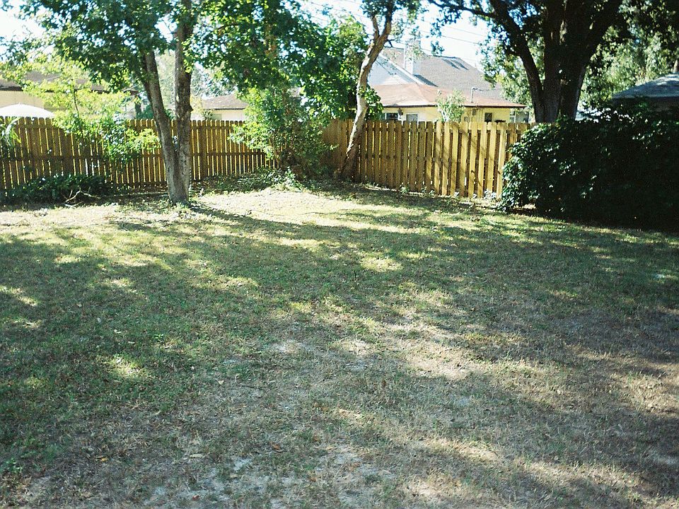 Crystal Beach Backyard View