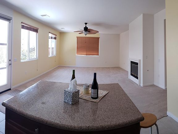 View from Kitchen into living room