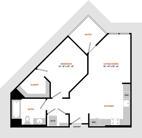 Floor plan Plan 1A