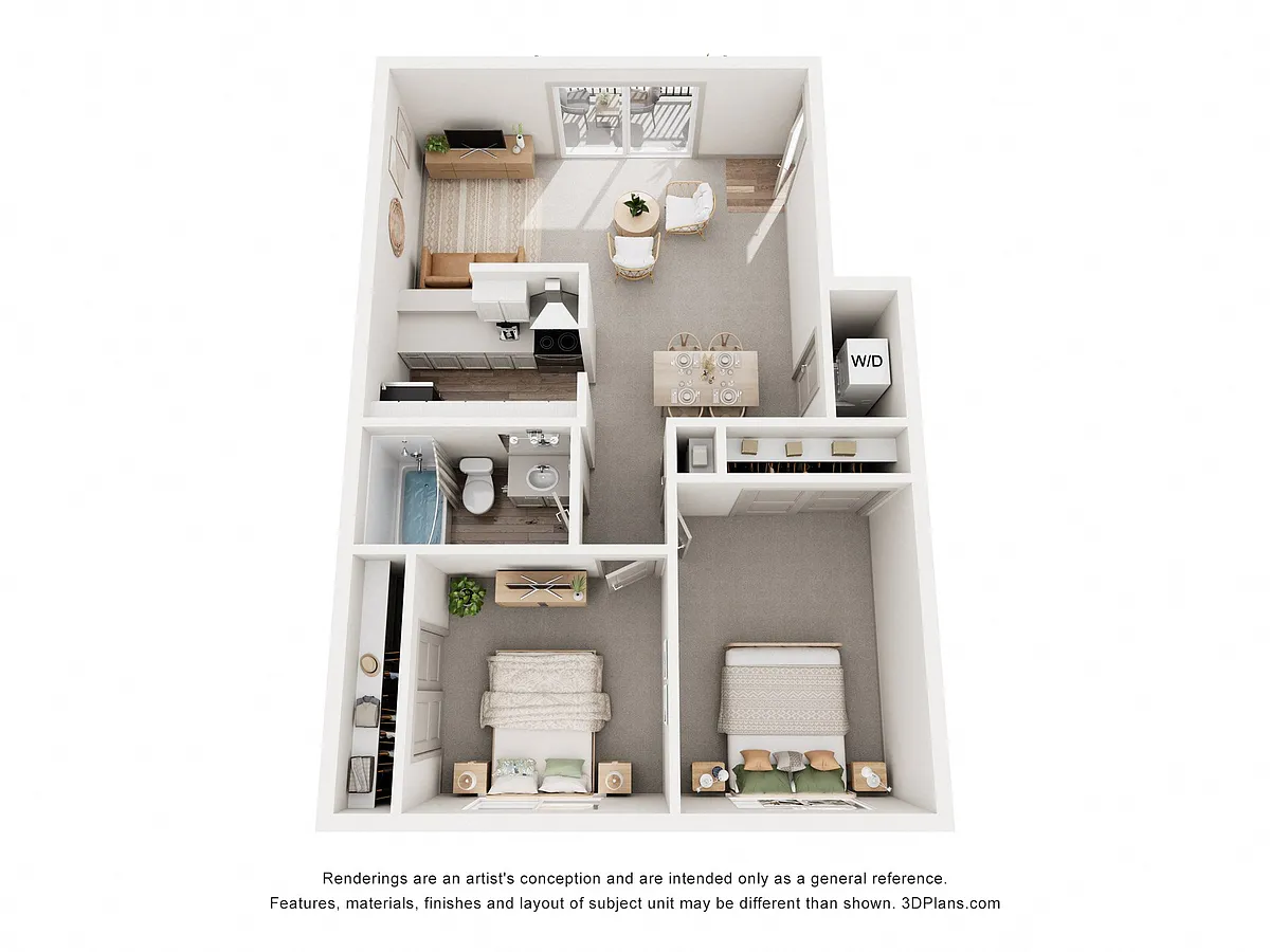 Floor plan Cape Flattery