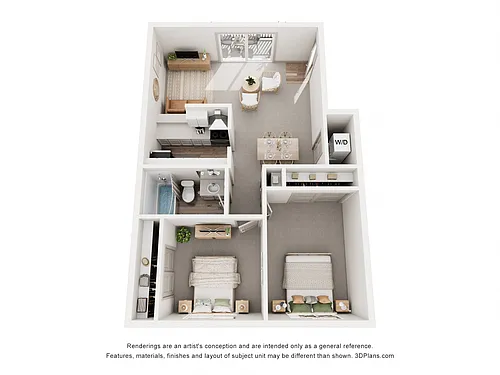 Floor plan Cape Flattery