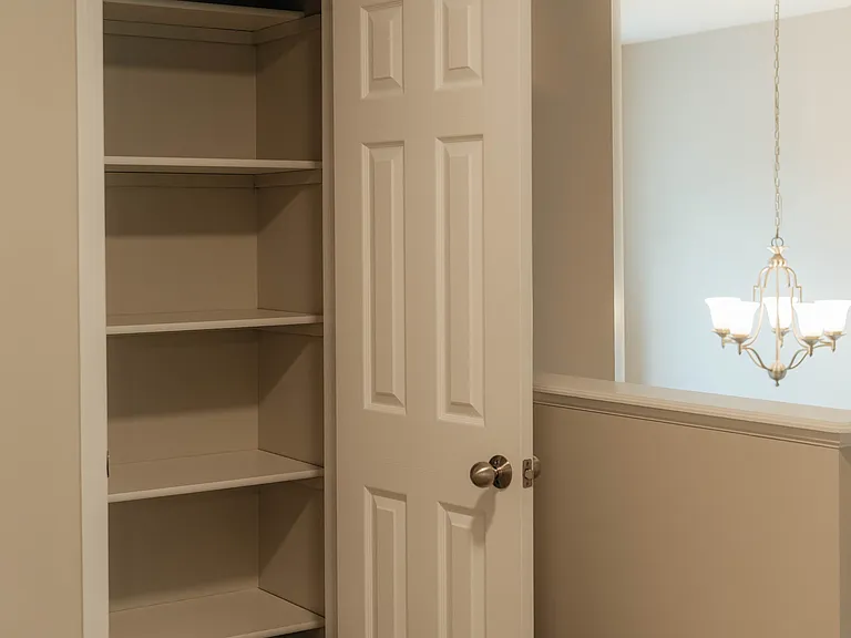 Linen closet in upstairs hall
