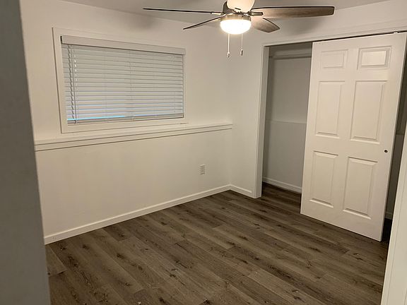 downstairs bedroom with HUGE closet