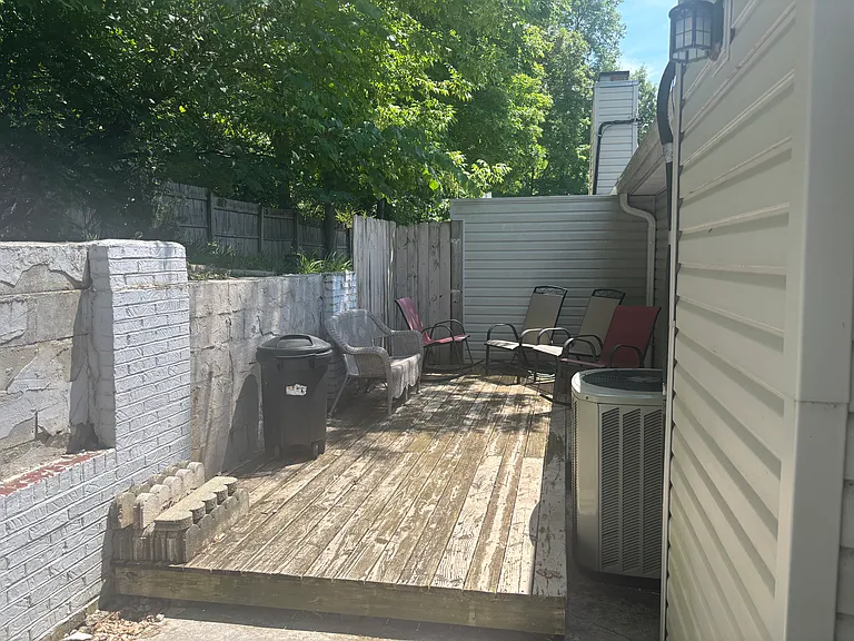 outdoor living space