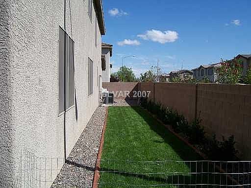 back yard grass