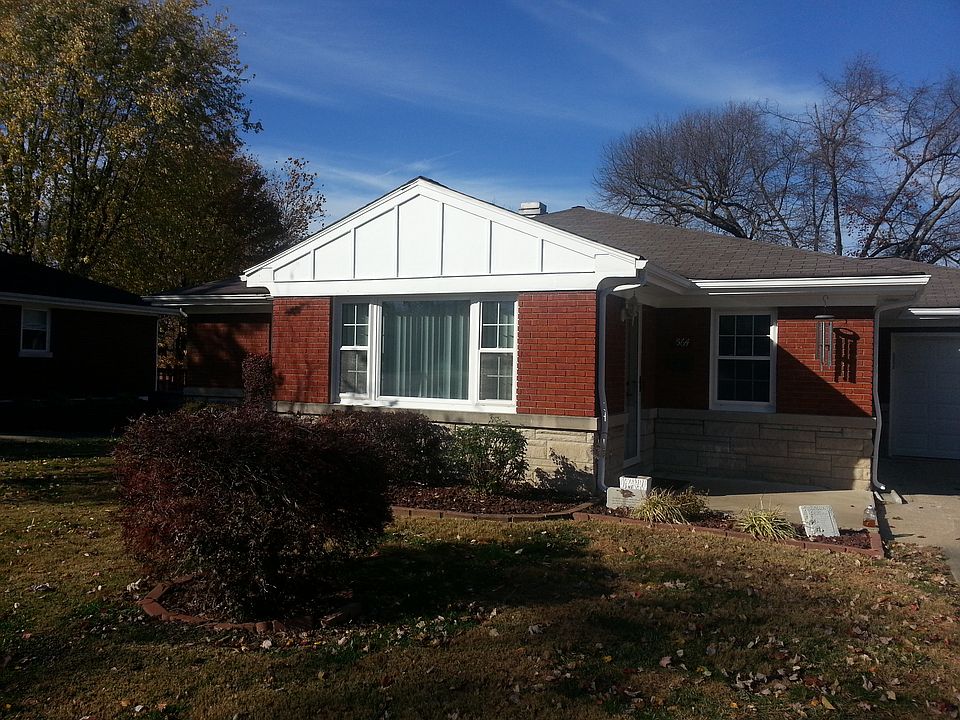 front of the house