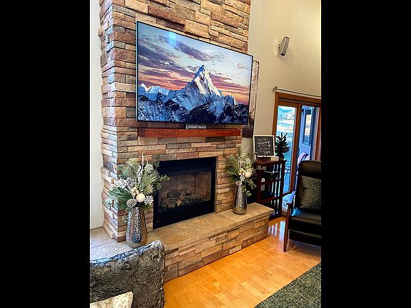 Fireplace. 