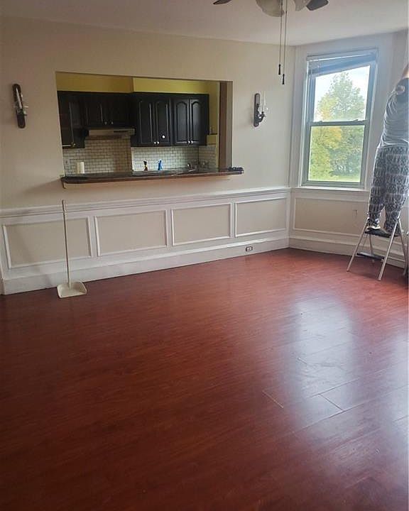 Living Room with Open Kitchen