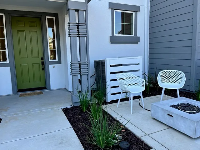 Enclose front patio
