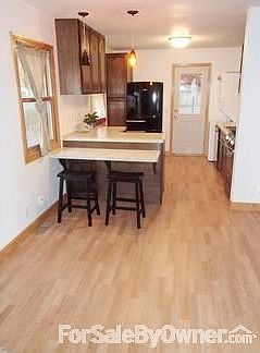 Main View to Kitchen
						:
						Built in Counter