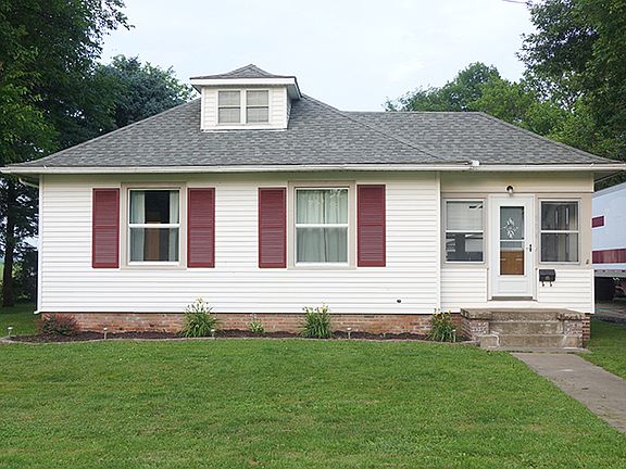 Newly painted shutters/trim