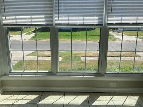 Enclosed front porch