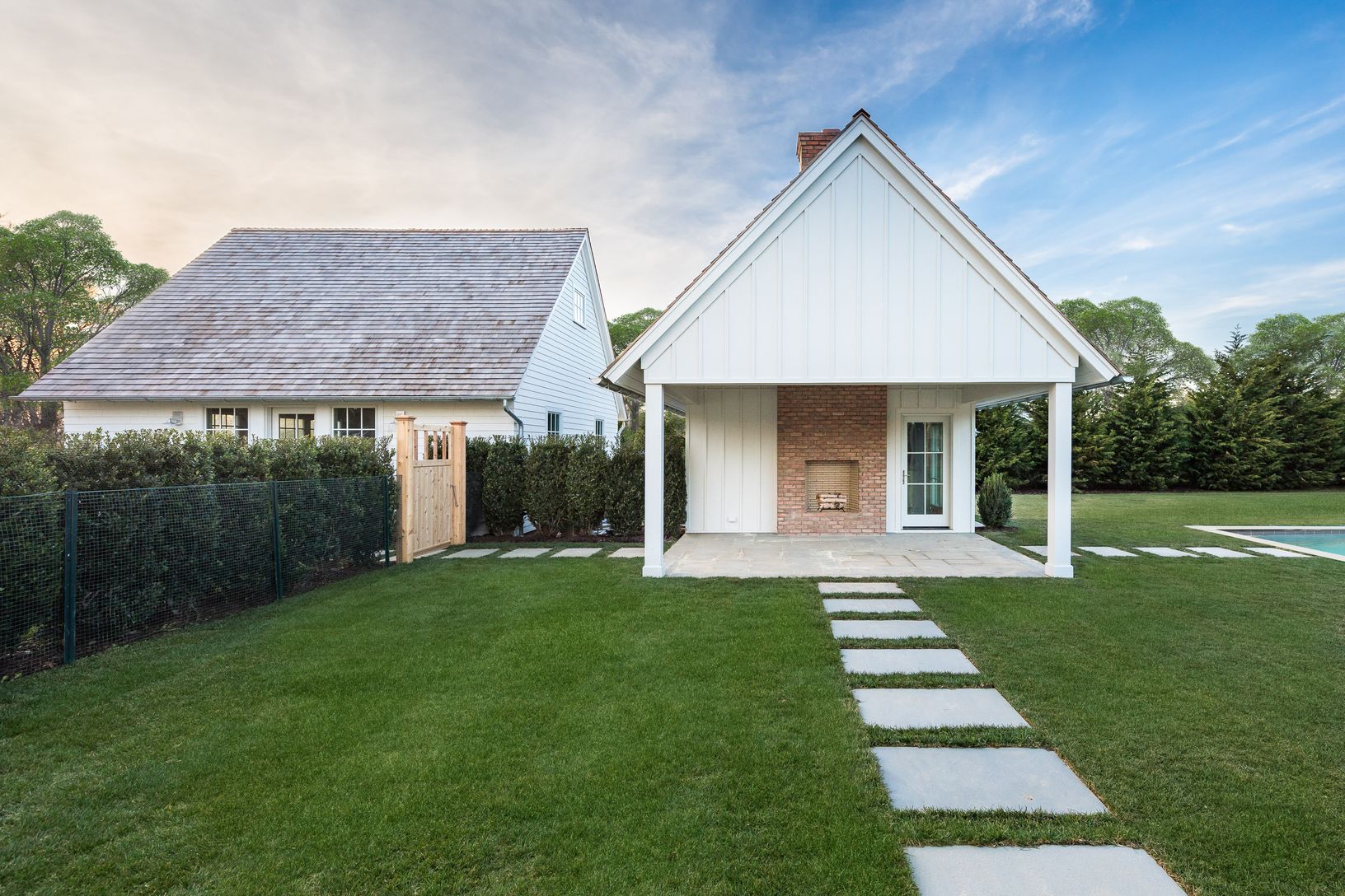  Poolhouse East Elevation