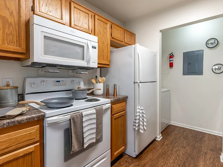 Spacious kitchen
