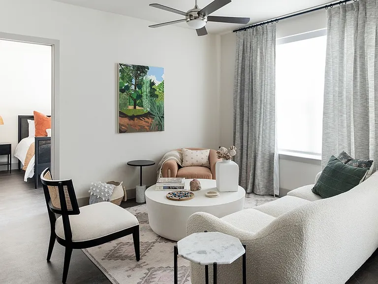 Ceiling Fan in Living Room + Bedrooms*