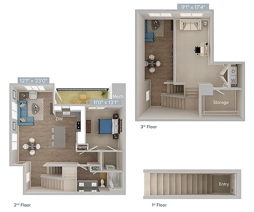 Floor plan A3L-1320