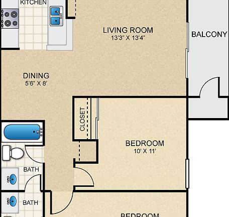 3rd image of 1111 W Main St APT 2302
