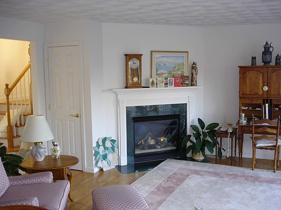 Gas fireplace in Living Room