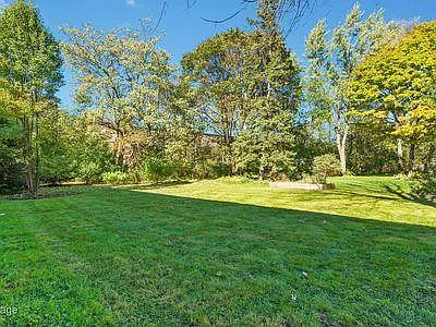 Large backyard is great for gardening enthusiasts... grow your own vegetables!