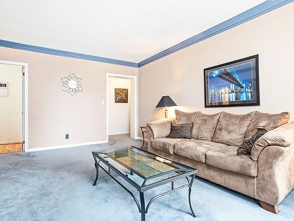 Living room facing entryway