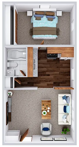Floor plan 1 Bedroom