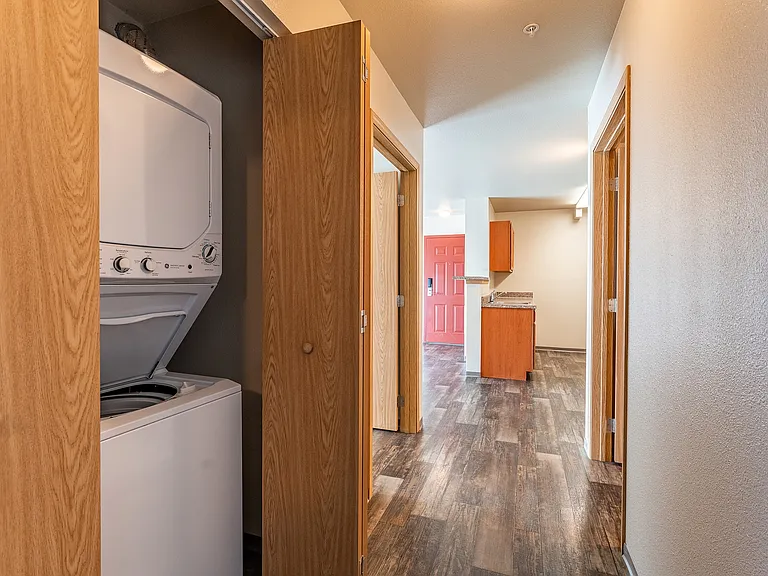 Hallway Showing W&D - Upper Building