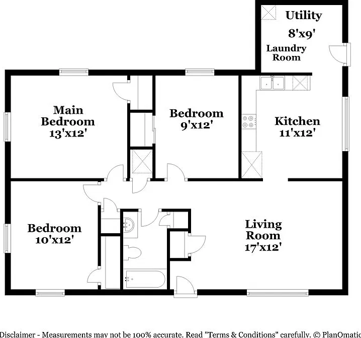 3 bed, 1.0 bath, 1111 sqft, $1,715 — Photo 2