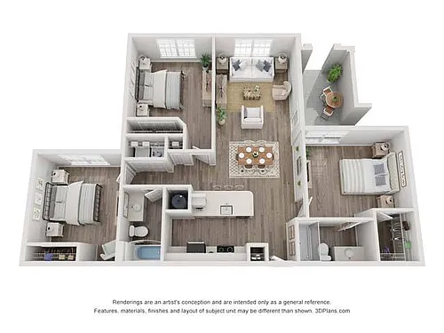 Floor plan C1