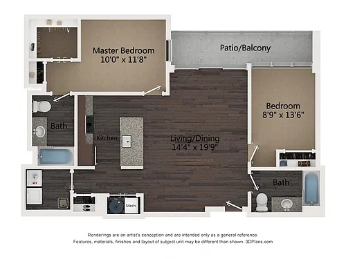Floor plan C2