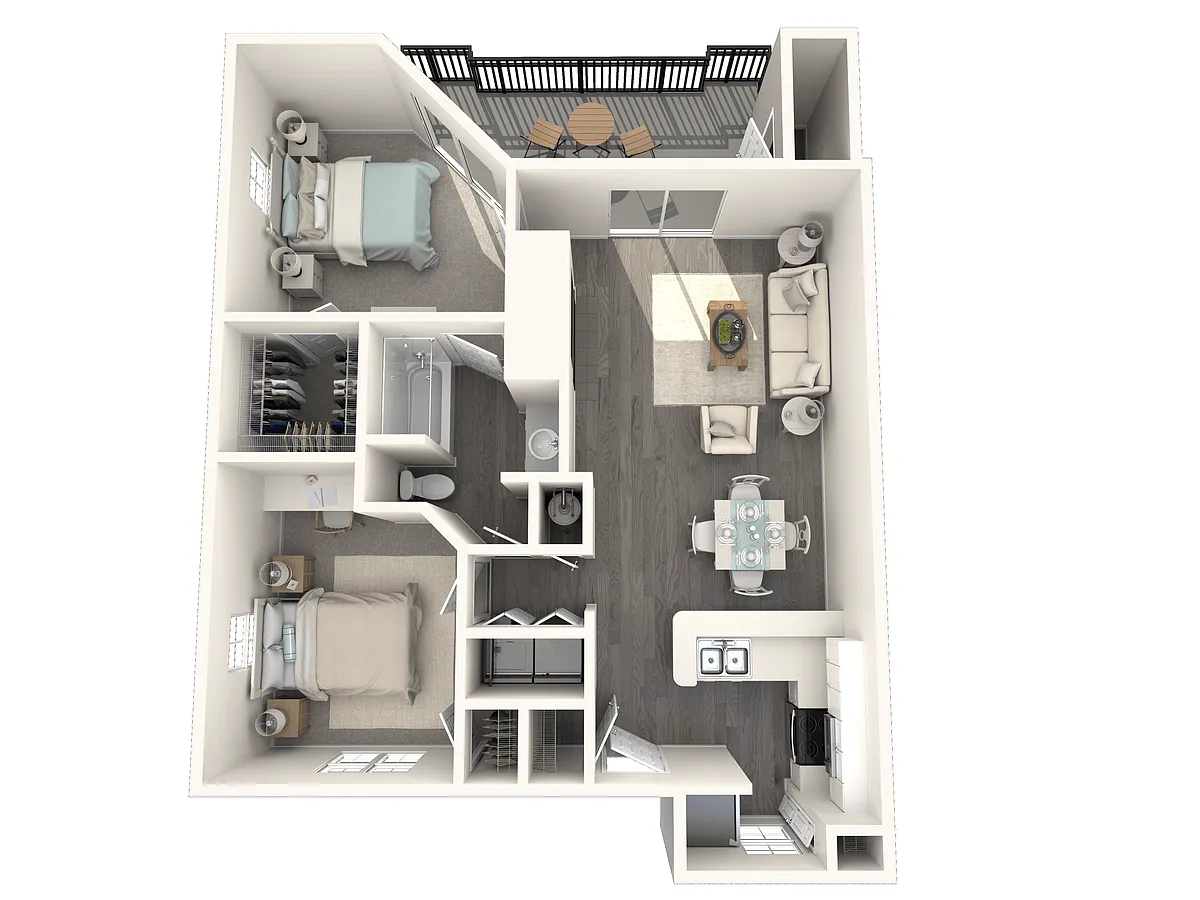Floor plan Bleeker + Den