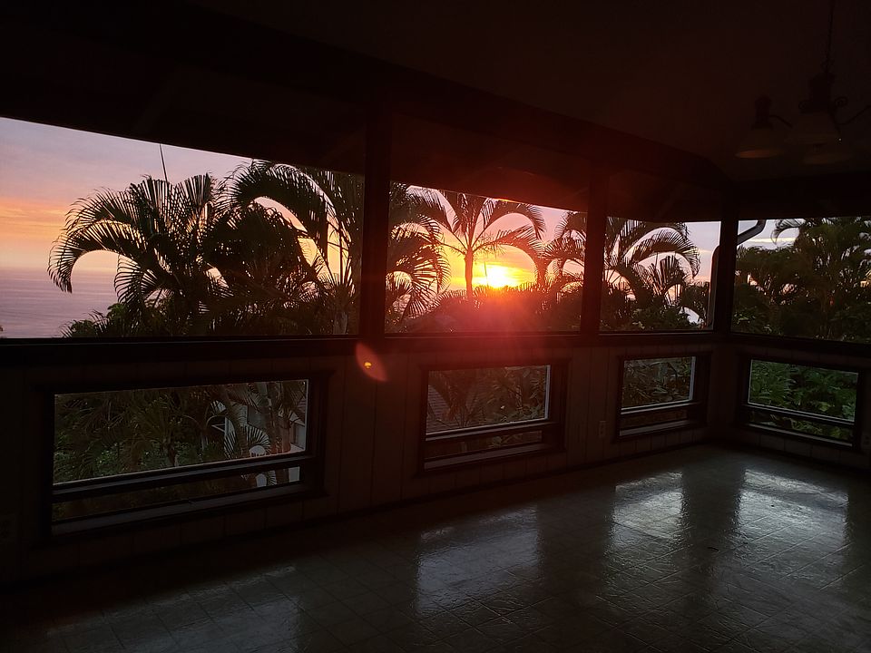 View from enclosed Lanai