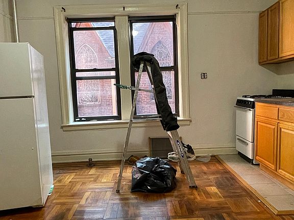 Living Room (Being Renovated) (Refrigerator will be next to the sink)