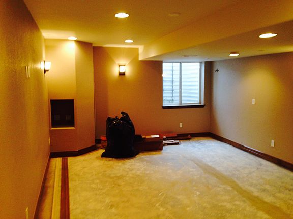 Basement being finished