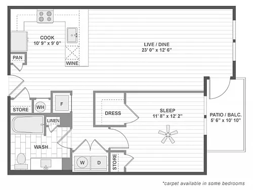 Floor plan A4e