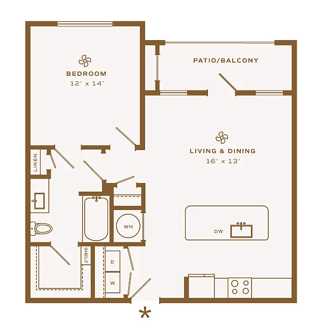 Floor plan Ledge