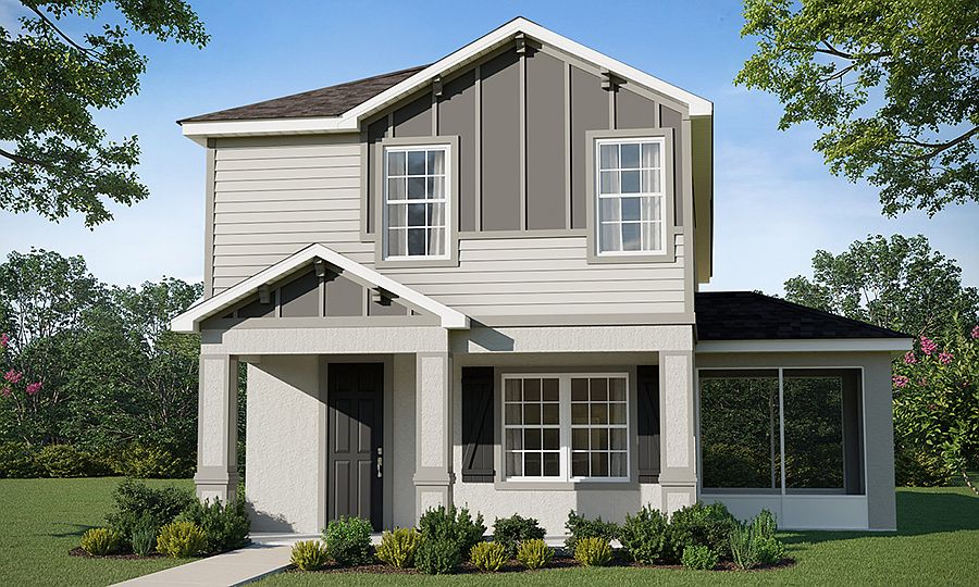 Brand-new two-story bungalow for sale in St Cloud, FL!