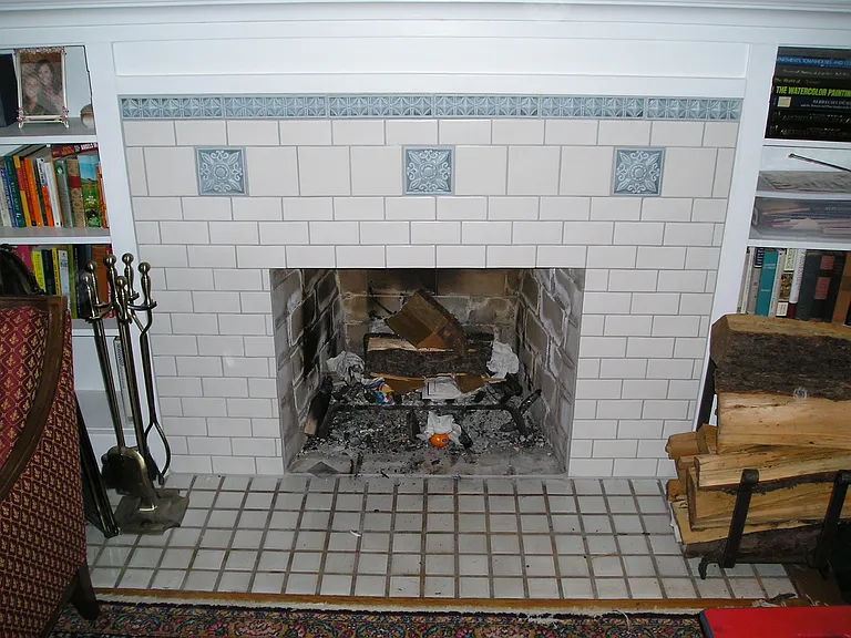 Excellent working fireplace