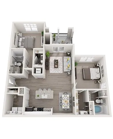 Floor plan B-4