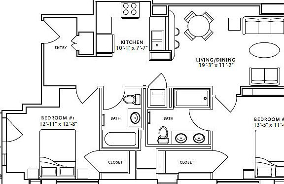 2nd image of 250 E 49th St APT 17D
