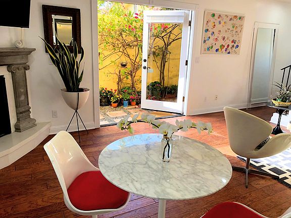 Bright open layout with French door entry