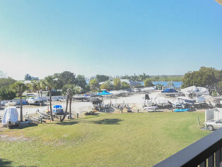 Boatyard view from Lanai