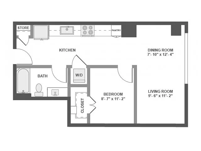 Floor plan A2bP